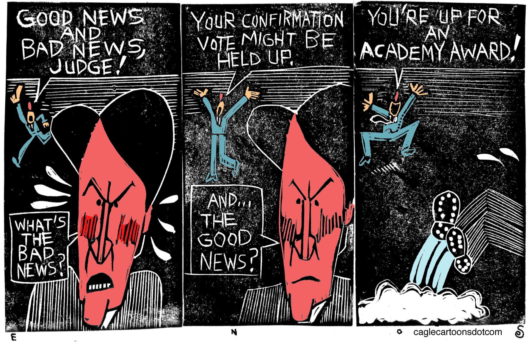 Kavanaugh confirmation cartoon